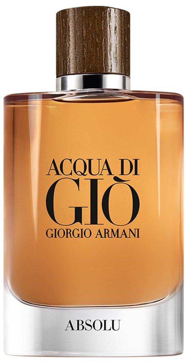 Giorgio Armani Acqua Di Giò Absolu Eau de Parfum Spray for Men, 4.2 oz (125ml)