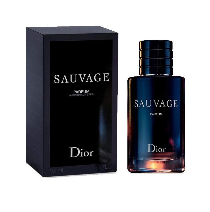 Dior Sauvage Parfum Spray for Men, 3.3 oz (100ml)