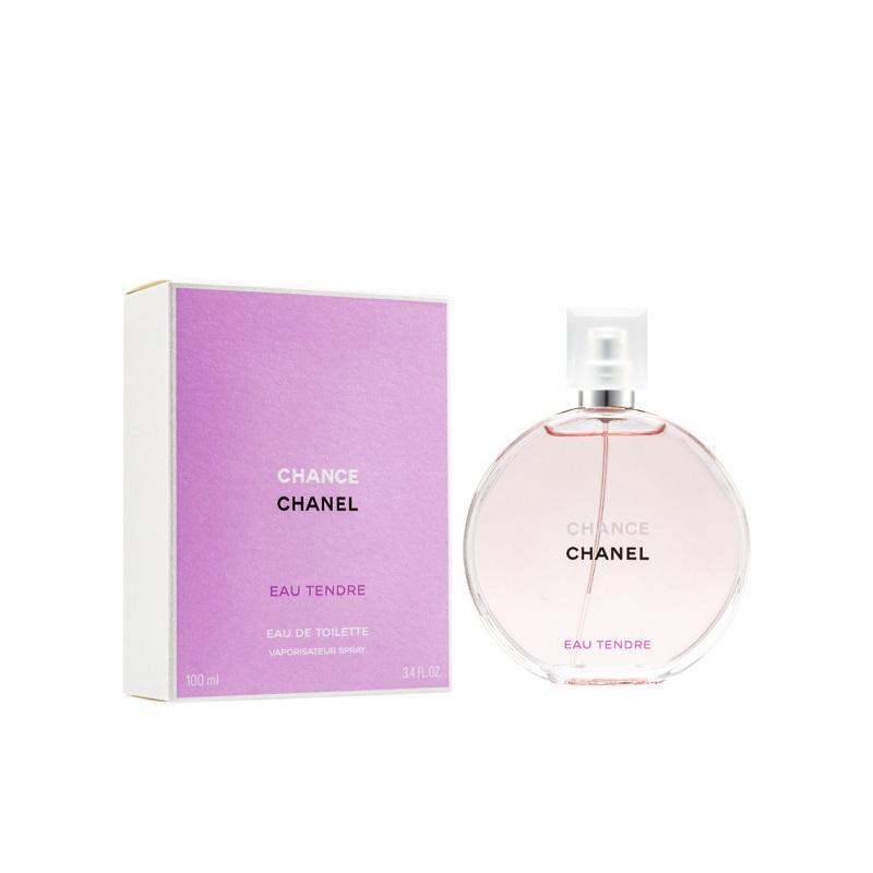 CHANEL CHANCE EAU TENDRE Eau de Toilette Spray for Women 100ML / 3.4 OZ