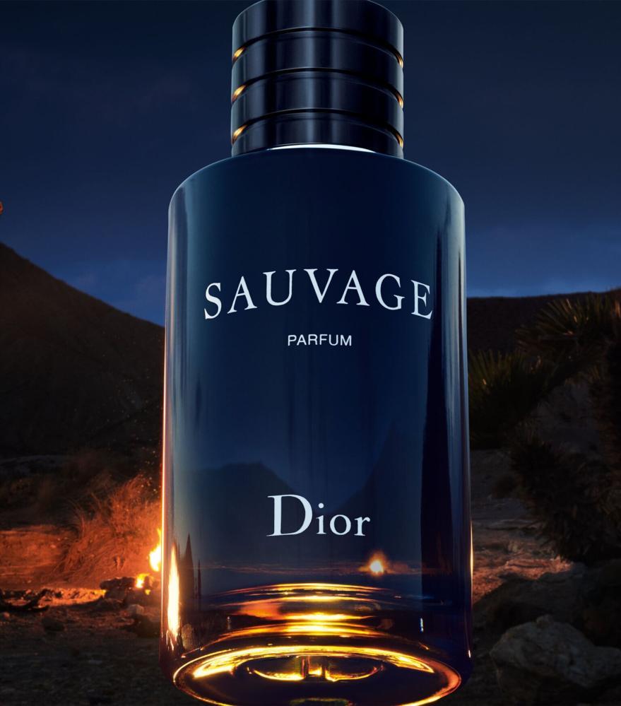 Dior Sauvage Parfum Spray for Men, 3.3 oz (100ml)